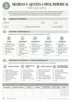 Vista previa - Refuerzo / NEE / Materiales de apoyo - REGISTRO DE BARRERAS, MEDIDAS Y AJUSTES INCLUSIVOS (LOMLOE) - página 3