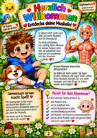 Vorschau - Test - Die Muskeln und die Bewegung – Lernpaket mit Wissenstest, Lösungen & Extra | Sachunterricht - Seite 2
