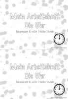 Vorschau - Arbeitsblätter - Die Uhr - Arbeitsheft (Basiswissen, volle- & halbe Stunde) - Seite 3