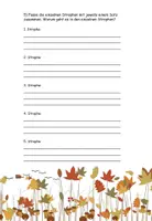 Vorschau - Arbeitsblätter - Arbeitsblatt „Herbst“ (Theodor Storm) – Ein Herbstgedicht untersuchen (Klasse 5–6; DaZ-geeignet, inkl. Lösung) - Seite 2