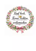 Vorschau - Poster - Klassenzimmerdeko Spiegel Sprüche Dekoration Blumen - Seite 3