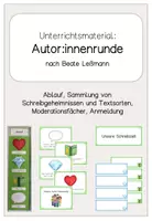 Vorschau - Unterrichtsreihen - Materialpaket Schreibzeit und Autorenrunde nach Beate Leßmann | Freies und kreatives Schreiben - Seite 1