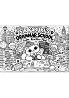 anteprima - Materiale di supporto/inclusione - Anteprima Sir Kabuki grammar's book: a funny english rules - Pagina 1