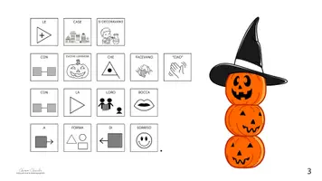 anteprima - Materiale di supporto/inclusione - LA NOTTE DI HALLOWEEN - storia in CAA - Pagina 3