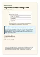Vorschau - Unterrichtsreihen - Algorithmen und Struktogramme – Informatik Klasse 7–9 Gymnasium | Euklid, Testfälle, Schleifen, Struktogramm | mit Klassenarbeit und Erwartungshorizont - Seite 1