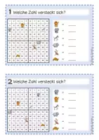 Vorschau - Stationenlernen - Stationenarbeit zur Hundertertafel - Seite 1
