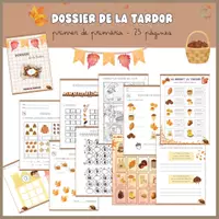 Vista previa - Hojas de trabajo - Dossier tardor - castanyada primer de primària - Portada