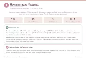 Vorschau - Unterrichtsreihen - GROWING BUNDLE: Freiarbeitsmaterial: Einführung Buchstaben, Erste Wörter lesen, Bingos und Dominos, mit Selbstkontrolle - Seite 2