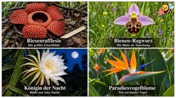Vorschau - Stundenentwürfe - Blütenpflanzen – Unterrichtspaket Biologie Klasse 5/6 | Aufbau der Blüte, Bestäubung, Befruchtung, Früchte & Samenausbreitung | Arbeitsblätter, Präsentationen & Lösungen - Seite 2
