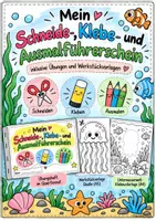 Vorschau - Mal- und Bastelvorlagen - Schneide-Klebe-Ausmalführerschein - Deckblatt