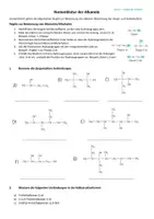 Vorschau - Arbeitsblätter - großes Materialpaket: Alkohol und seine Oxidationsprodukte (Nomenklatur, Eigenschaften, etc.) - Seite 1