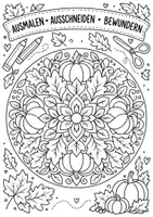 Vorschau - Mal- und Bastelvorlagen - Mandala - Herbst - Seite 2