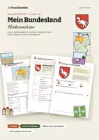 Vorschau - Arbeitsblätter - Mein Bundesland Niedersachsen – Klasse 3/4 - Deckblatt