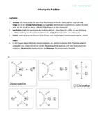 Vorschau - Arbeitsblätter - Reaktionsmechanismus der elektrophilen Addition von Brom an Ethen - Seite 1
