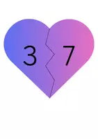 Vorschau - Fördermaterial/Inklusion - Verliebte Zahlen zum Auseinanderschneiden - Seite 3
