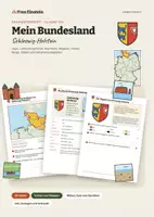 Vorschau - Arbeitsblätter - Mein Bundesland Schleswig-Holstein – Klasse 3/4 - Deckblatt