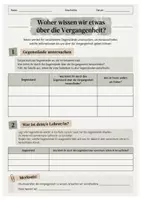 Vorschau - Arbeitsblätter - Einführung in die Quellenarbeit - Seite 1