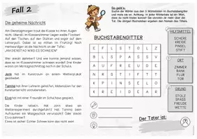 Vorschau - Anderer Materialtyp - Erweiterungspaket Wortsuche-Krimi - Seite 1