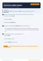 Vorschau - Stundenentwürfe - Komma bei Anrede, Ausruf & Einschub – Zeichensetzung - Seite 3