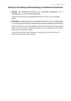Vorschau - Arbeitsblätter - Übung Reaktionsmechanismus: Nucleophile Substitution - Seite 1