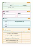 Vorschau - Arbeitsblätter - Größen und Messen Klasse 1 – Arbeitsblätter Mathe - Seite 3