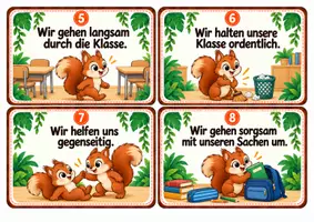 Vorschau - Anderer Materialtyp - Klassenregeln der Eichhörnchenklasse - Eichhörnchen - Seite 2