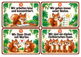 Vorschau - Anderer Materialtyp - Klassenregeln der Eichhörnchenklasse - Eichhörnchen - Seite 3