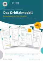 Vorschau - Unterrichtsreihen - Das Orbitalmodell – Komplettpaket: Theorie, Tafelbilder, Aufgaben & Lernzettel | Sek II - Deckblatt