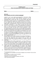 Vorschau - Arbeitsblätter - Probeklausur Piaget (GK/LK) mit Präsentation + EWH - Deckblatt