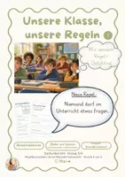 Vorschau - Stundenentwürfe - Regeln in der Schule 3 - Wie erkenne ich gute Regeln? - Deckblatt
