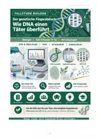 Vorschau - Stundenentwürfe - Genetischer Fingerabdruck | Bio Sek II - Deckblatt
