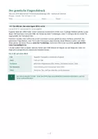 Vorschau - Stundenentwürfe - Genetischer Fingerabdruck | Bio Sek II - Seite 1