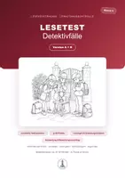 Vorschau - Test - Lesetest Klasse 4 | Detektivfälle | Leseverständnis A/B mit Lösungen | inkl. Word-Version - Deckblatt