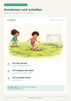 Vorschau - Stationenlernen - Fußball-Freebie für die Kita: Annehmen und schießen | Ballspiel ab 4 Jahren - Seite 2