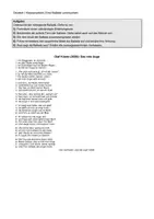 Vorschau - Klassenarbeiten - Das rote Auge – moderne Ballade Klasse 7 | Klassenarbeit - Seite 1