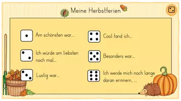 Vorschau - Präsentationen/Tafelbilder - 4 Erzählideen nach den Herbstferien (digitale Tafelbilder) - Seite 3