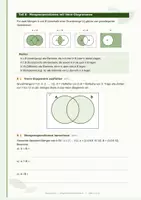 Vorschau - Arbeitsblätter - Mengenlehre verstehen – Venn-Diagramme, Zahlenmengen & Intervalle 1. Jahrgang HLW Handelsschule 20 Seiten mit Lösungen - Seite 3
