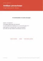 Vorschau - Arbeitsblätter - Größen umrechnen: Länge, Masse, Volumen - Klasse 3 - Deckblatt