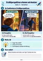 Vorschau - Stundenentwürfe - Deutsch Klasse 5 – Schreiben & Erzählen | 5er-Komplettpaket: Gesprächsregeln, Erlebniserzählung, Spannung & Perspektive - Seite 3