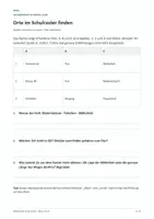Vorschau - Arbeitsblätter - Willkommen in der Schule – Arbeitsheft Klasse 4–6 - Seite 1