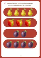 Vorschau - Stationenlernen - Herbst Klettmappe Obst Erntezeit - Seite 3