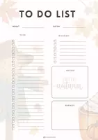 Vorschau - Merkblätter - Herbst | To do List | Organisation | Herbst Edition 🍁🍂 - Deckblatt