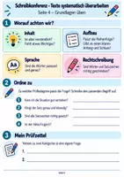 Vorschau - Arbeitsblätter - Schreibkonferenz Klasse 5 – Texte systematisch überarbeiten | Feedback geben, verbessern & Schreibkompetenz stärken - Seite 3