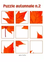 anteprima - Esercizi - Puzzle Autunnali Ritaglia e Incolla 3x3 | Schede Didattiche Uso delle Forbici e Motricità Fine | Gioco di Logica Autunno | Infanzia e Primaria (A4, PDF No Prep) - Pagina 2