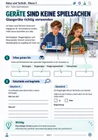 Vorschau - Arbeitsblätter - Sicher experimentieren – Laborregeln, Sicherheitscheck & Lerncheck | Natur und Technik Klasse 5 - Seite 3