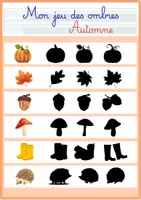 Aperçu - Apprentissages en autonomie - Mon jeu des ombres – Automne - Page de couverture