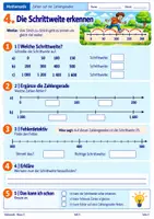 Vorschau - Stundenentwürfe - Zahlen auf der Zahlengeraden – Ablesen, Eintragen, Ordnen & Schätzen | Mathe Klasse 5 - Seite 3