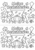 Vorschau - Arbeitsblätter - Herbstferien Übungsheft Klasse 1 - ZR 5 - Seite 2