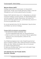 Vorschau - Arbeitsblätter - Biografiearbeit Senioren Hobbys Erinnerungsheft für Beschäftigung und Biografiearbeit in der Pflege - Seite 2