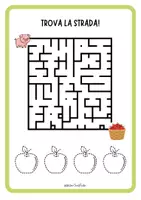anteprima - Esercizi - 10 Schede Labirinti e Grafomotricità con Animali da Ricalcare | Attività di Attenzione, Pianificazione Visiva e Motricità Fine | Scuola Infanzia ed Elementare (4-6 anni) - No Prep - time fillers - attività riempitempo - early finishers - Pagina 1